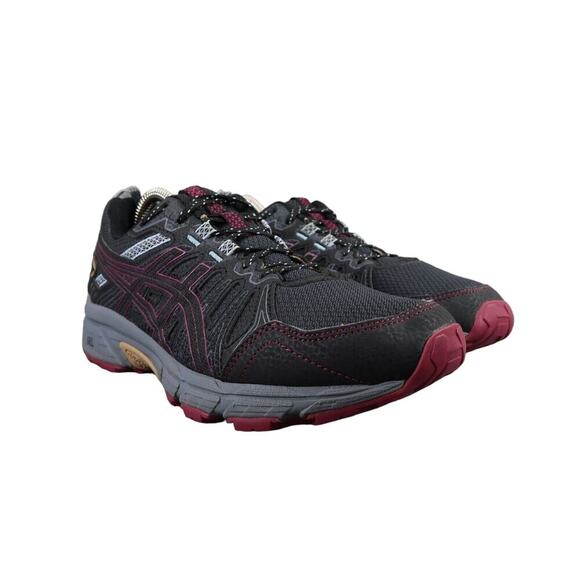 Asics Shoes Womens 8.5 Athletic Trainers Trail Running Gel Venture 7 Active Gray - Picture 1 of 13